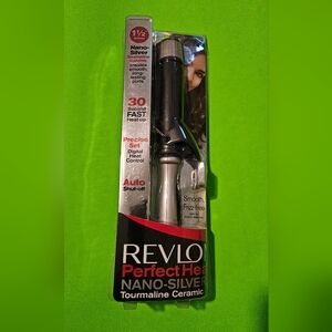 Revlon Styling Iron with Black and Silver Finish
